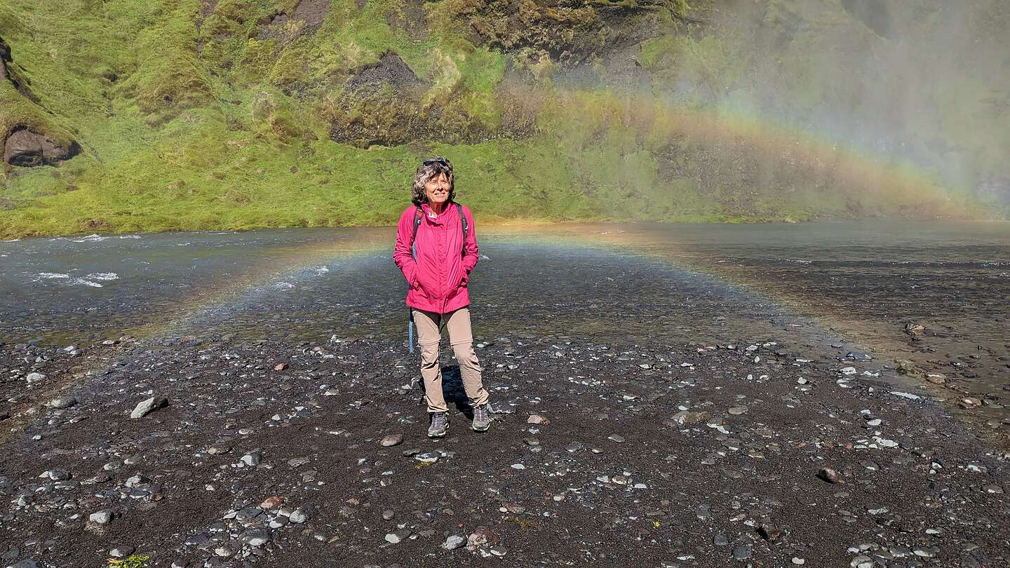 Lolo and her rainbow